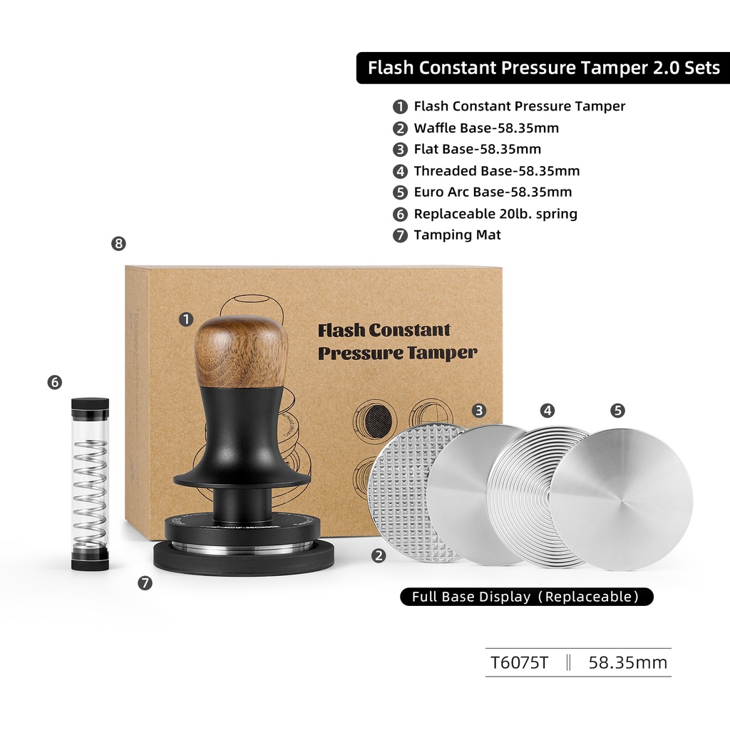 MHW - 3Bomber Flash Constant Pressure Tamper 2.0 Set