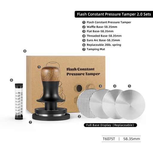 MHW - 3Bomber Flash Constant Pressure Tamper 2.0 Set
